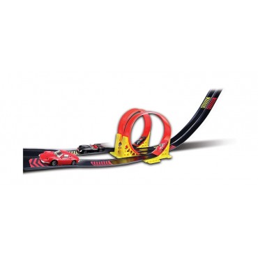 Bburago 1:43 Ferrari Race & Play Dual Loop Set